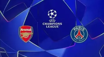 موعد مباراة دوري أبطال أوروبا بين أرسنال وباريس سان جيرمان.. والقنوات الناقلة